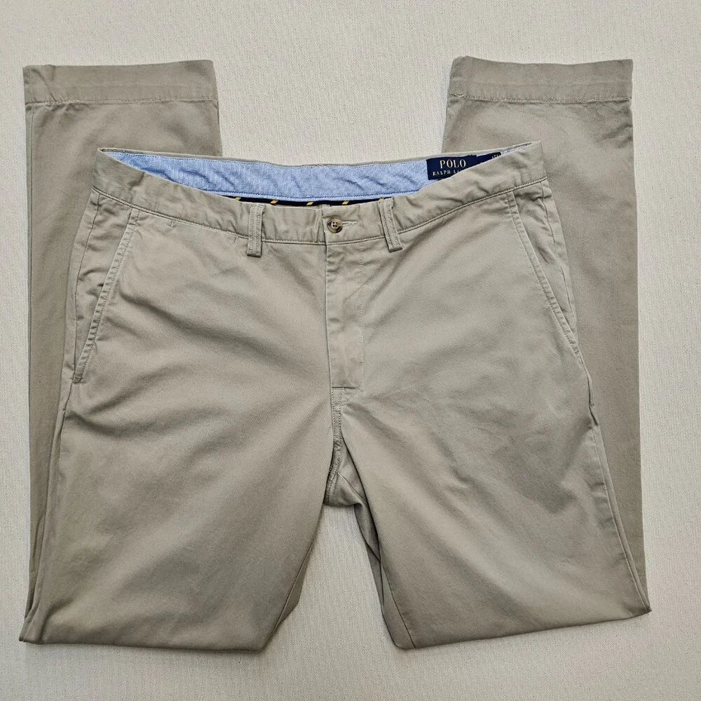 Polo Ralph Lauren Stretch Slim Fit Cotton Twill Chinos 34/32
